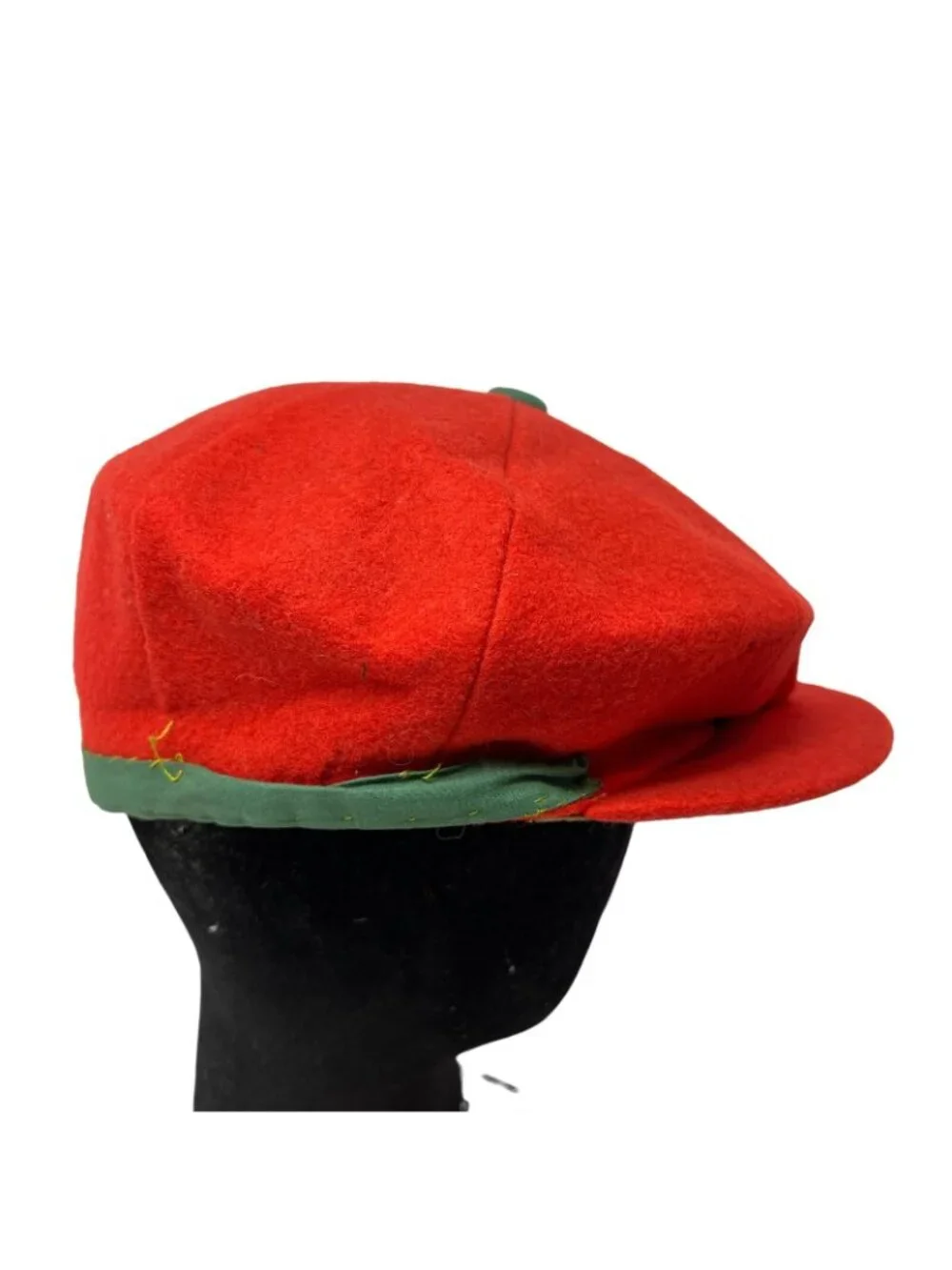 Wm Pitt Deluxe Hand Tailored 7 Vintage Newsboy Cabbie Flat Hat Cap Golf William